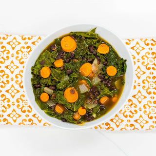 Rustic bean and greens soup – bariatric recipe by Celebrate Vitamins