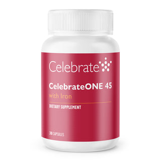 CelebrateONE 45 Once Daily Bariatric Multivitamin with Iron