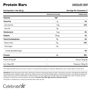 Protein Bars, 7 Pack