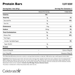 Protein Bars, 7 Pack
