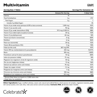 Bariatric Multivitamin without Iron, Chewable