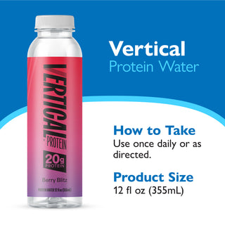 Vertical Clear Protein Water