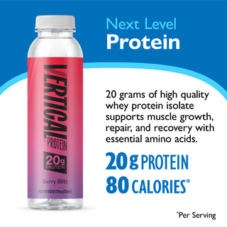 Vertical Clear Protein Water